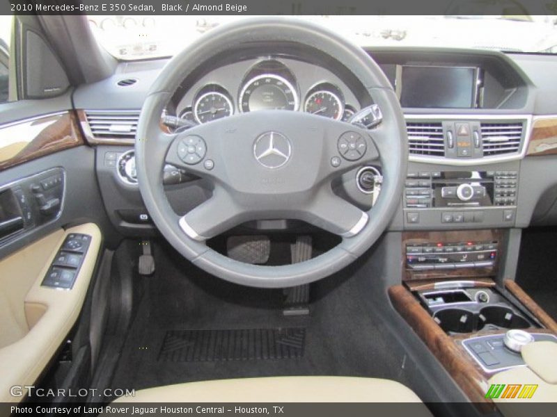 Black / Almond Beige 2010 Mercedes-Benz E 350 Sedan