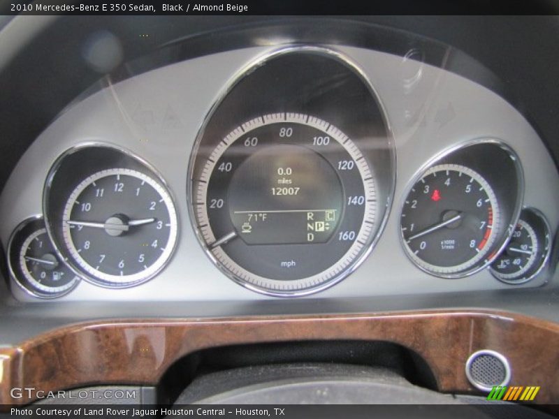 Black / Almond Beige 2010 Mercedes-Benz E 350 Sedan
