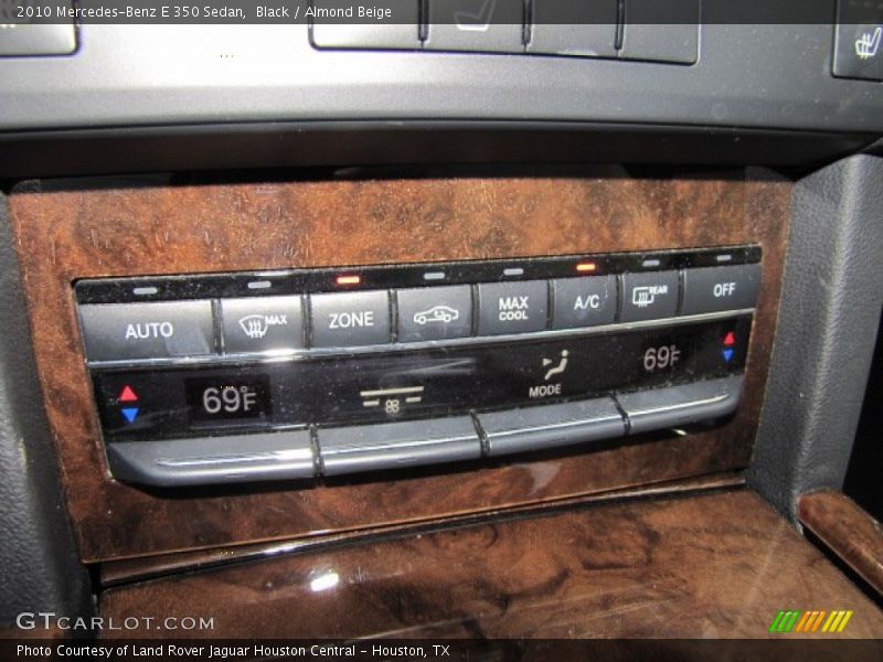 Black / Almond Beige 2010 Mercedes-Benz E 350 Sedan