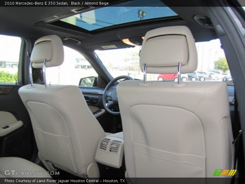 Black / Almond Beige 2010 Mercedes-Benz E 350 Sedan