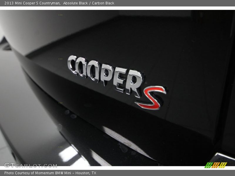 Absolute Black / Carbon Black 2013 Mini Cooper S Countryman