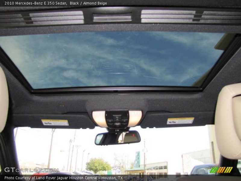 Black / Almond Beige 2010 Mercedes-Benz E 350 Sedan