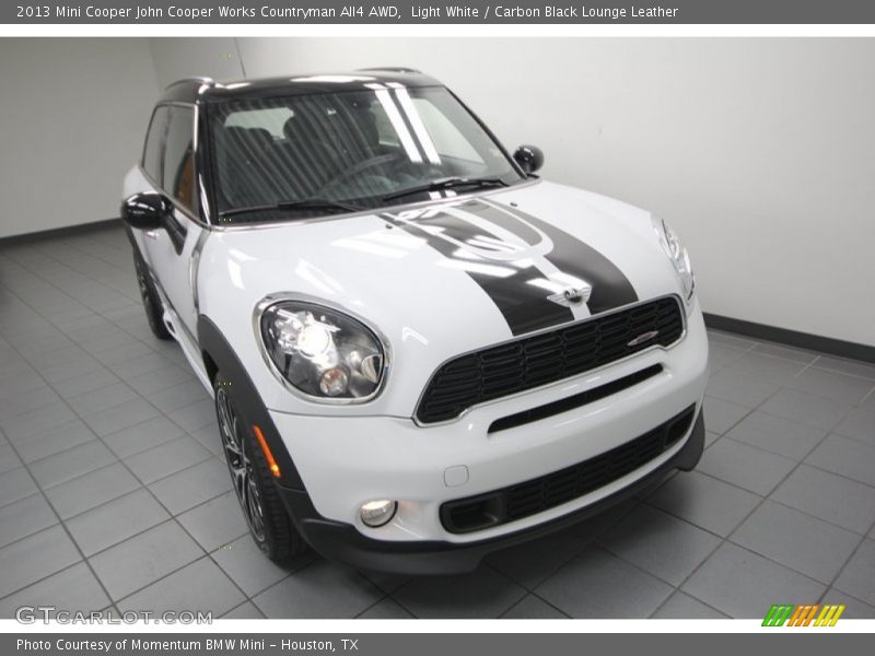 Light White / Carbon Black Lounge Leather 2013 Mini Cooper John Cooper Works Countryman All4 AWD