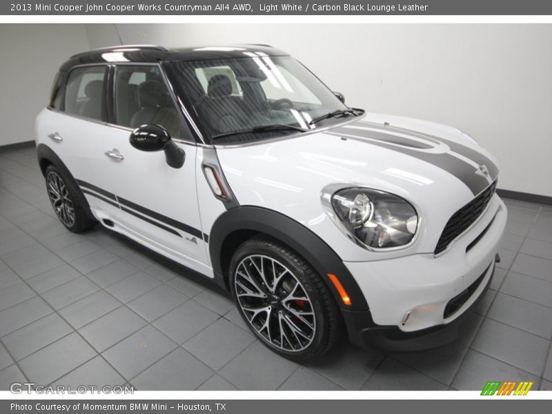 Front 3/4 View of 2013 Cooper John Cooper Works Countryman All4 AWD
