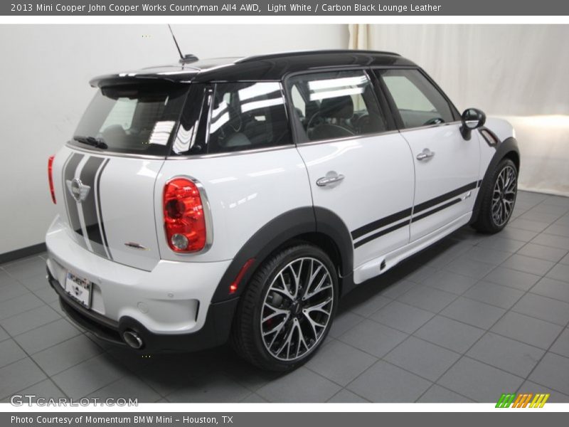 Light White / Carbon Black Lounge Leather 2013 Mini Cooper John Cooper Works Countryman All4 AWD
