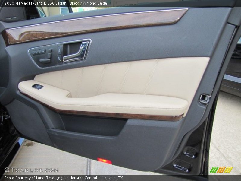 Black / Almond Beige 2010 Mercedes-Benz E 350 Sedan