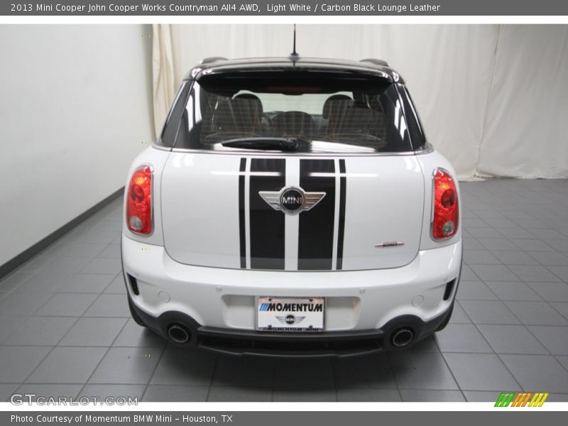 Light White / Carbon Black Lounge Leather 2013 Mini Cooper John Cooper Works Countryman All4 AWD