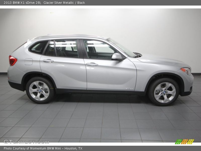 Glacier Silver Metallic / Black 2013 BMW X1 sDrive 28i