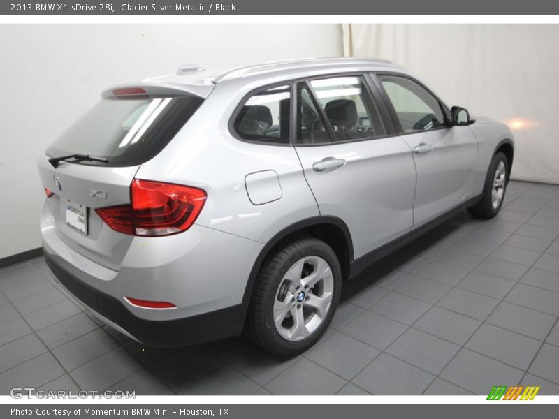 Glacier Silver Metallic / Black 2013 BMW X1 sDrive 28i