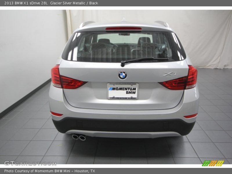 Glacier Silver Metallic / Black 2013 BMW X1 sDrive 28i