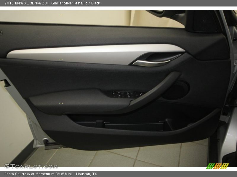 Glacier Silver Metallic / Black 2013 BMW X1 sDrive 28i