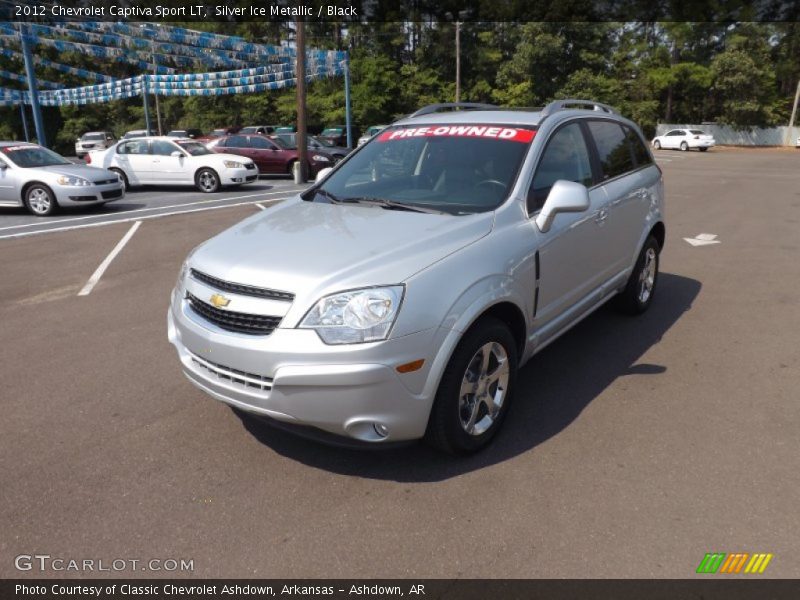 Silver Ice Metallic / Black 2012 Chevrolet Captiva Sport LT