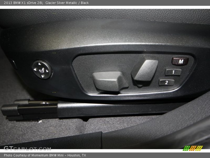 Glacier Silver Metallic / Black 2013 BMW X1 sDrive 28i