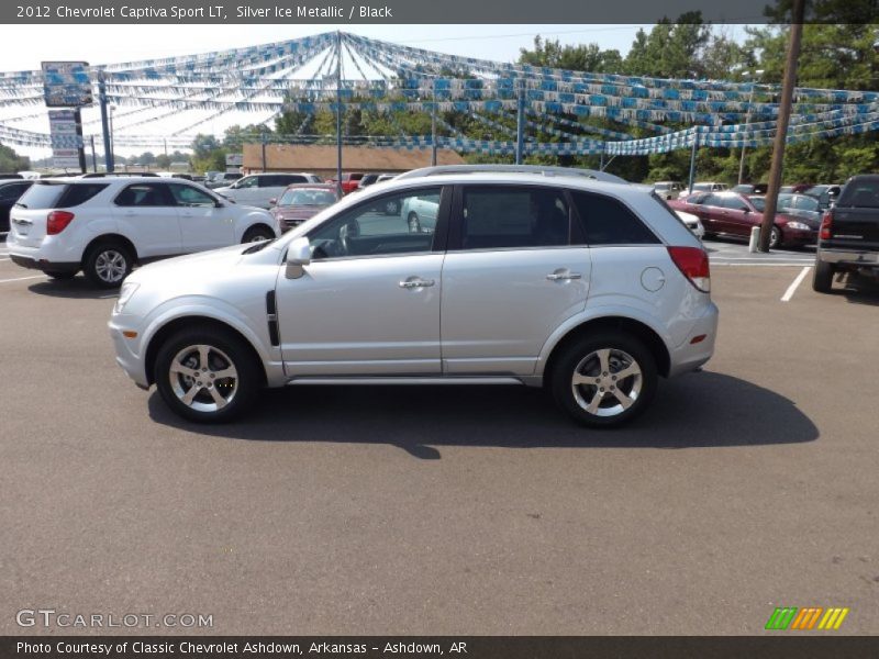 Silver Ice Metallic / Black 2012 Chevrolet Captiva Sport LT