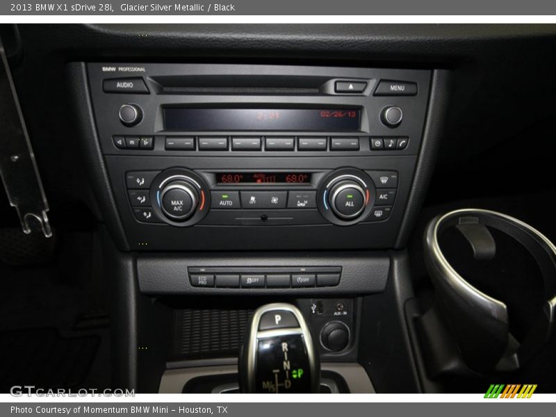 Glacier Silver Metallic / Black 2013 BMW X1 sDrive 28i