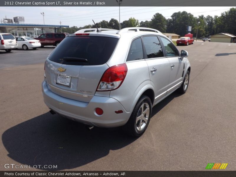Silver Ice Metallic / Black 2012 Chevrolet Captiva Sport LT