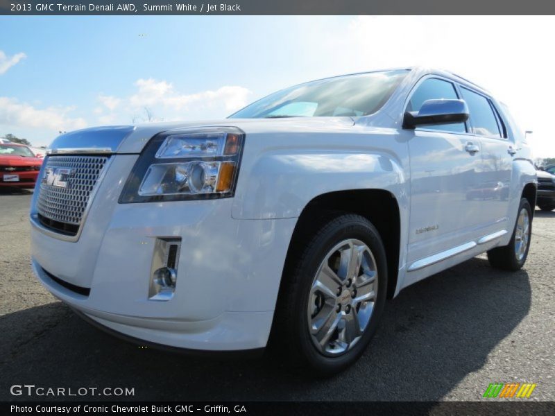 Summit White / Jet Black 2013 GMC Terrain Denali AWD
