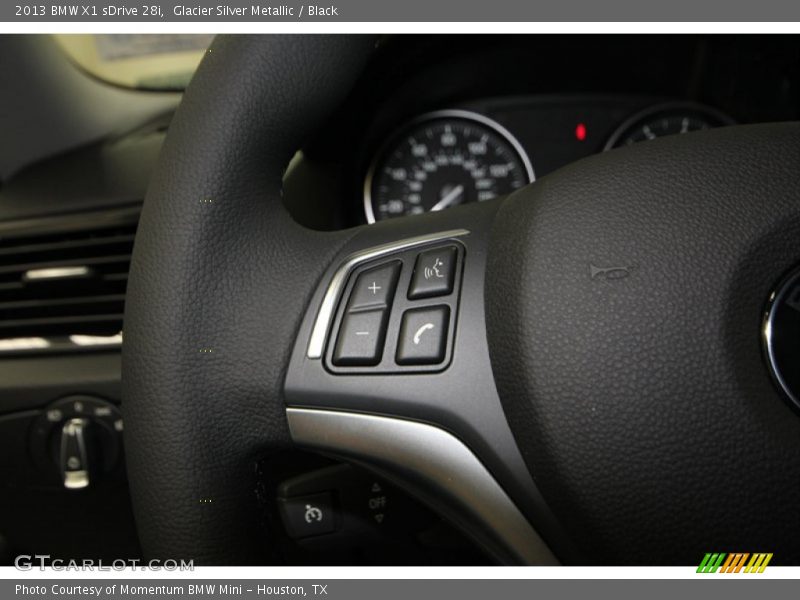 Glacier Silver Metallic / Black 2013 BMW X1 sDrive 28i