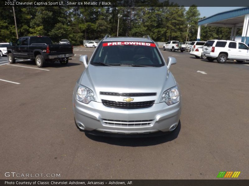 Silver Ice Metallic / Black 2012 Chevrolet Captiva Sport LT
