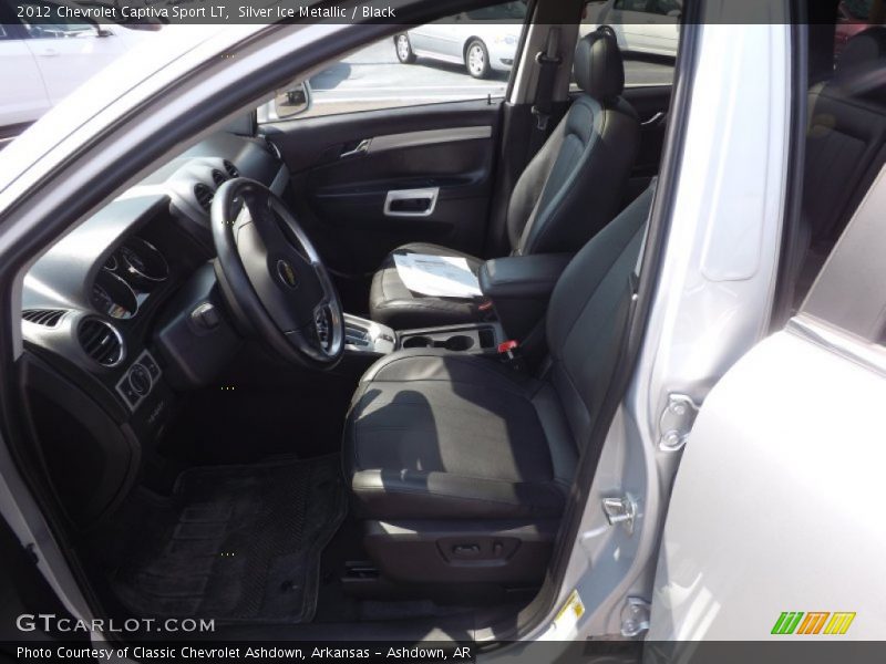 Silver Ice Metallic / Black 2012 Chevrolet Captiva Sport LT