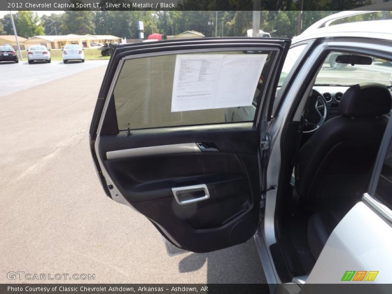 Silver Ice Metallic / Black 2012 Chevrolet Captiva Sport LT