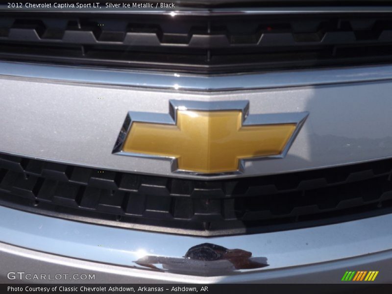 Silver Ice Metallic / Black 2012 Chevrolet Captiva Sport LT