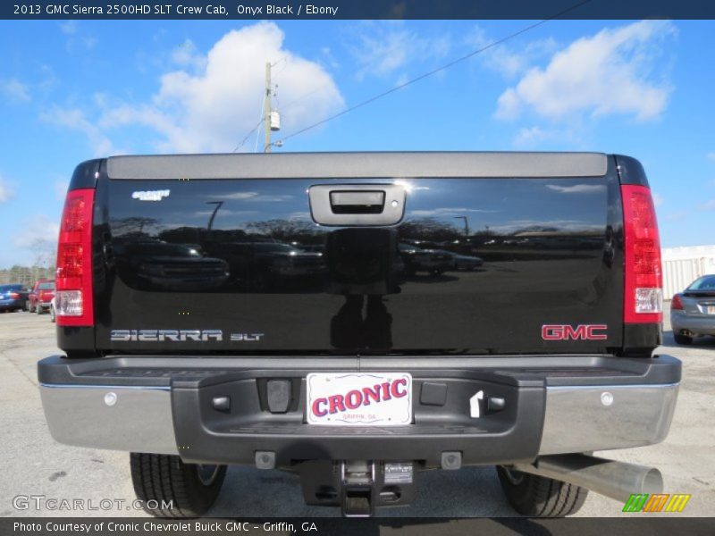 Onyx Black / Ebony 2013 GMC Sierra 2500HD SLT Crew Cab