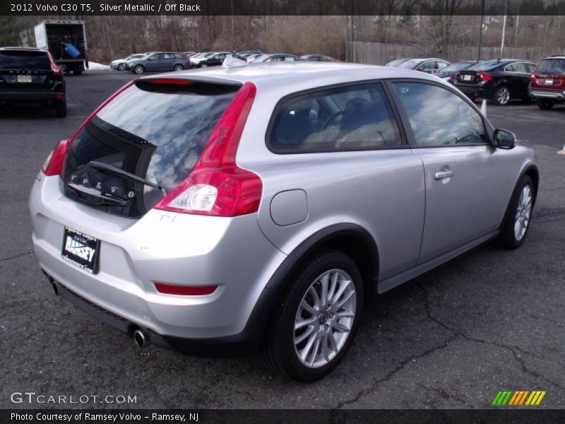 Silver Metallic / Off Black 2012 Volvo C30 T5