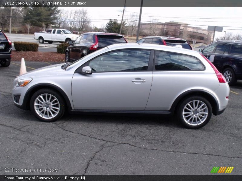 Silver Metallic / Off Black 2012 Volvo C30 T5