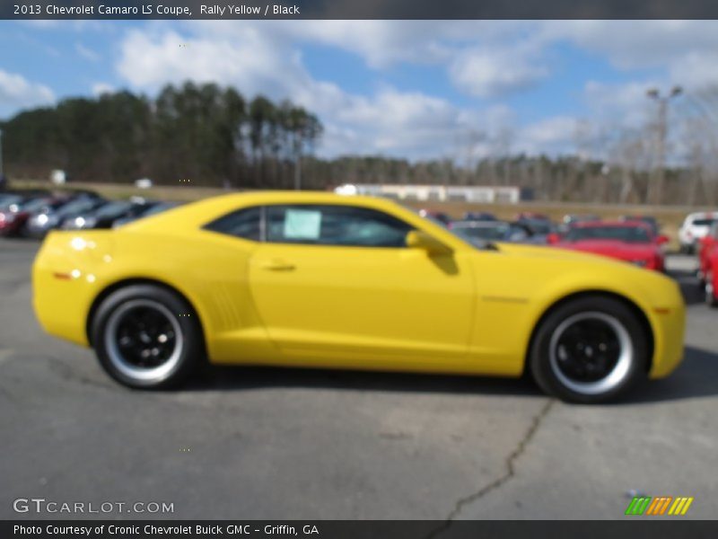 Rally Yellow / Black 2013 Chevrolet Camaro LS Coupe