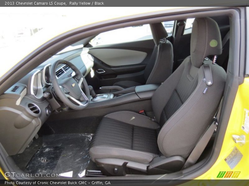 Rally Yellow / Black 2013 Chevrolet Camaro LS Coupe