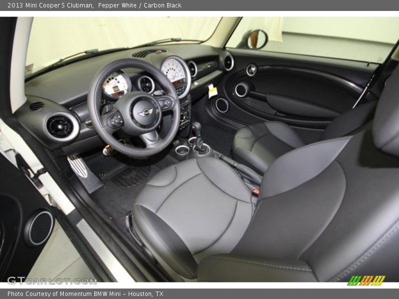 Pepper White / Carbon Black 2013 Mini Cooper S Clubman