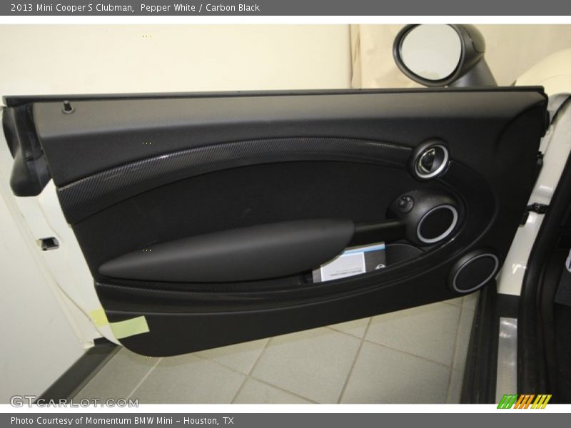 Pepper White / Carbon Black 2013 Mini Cooper S Clubman