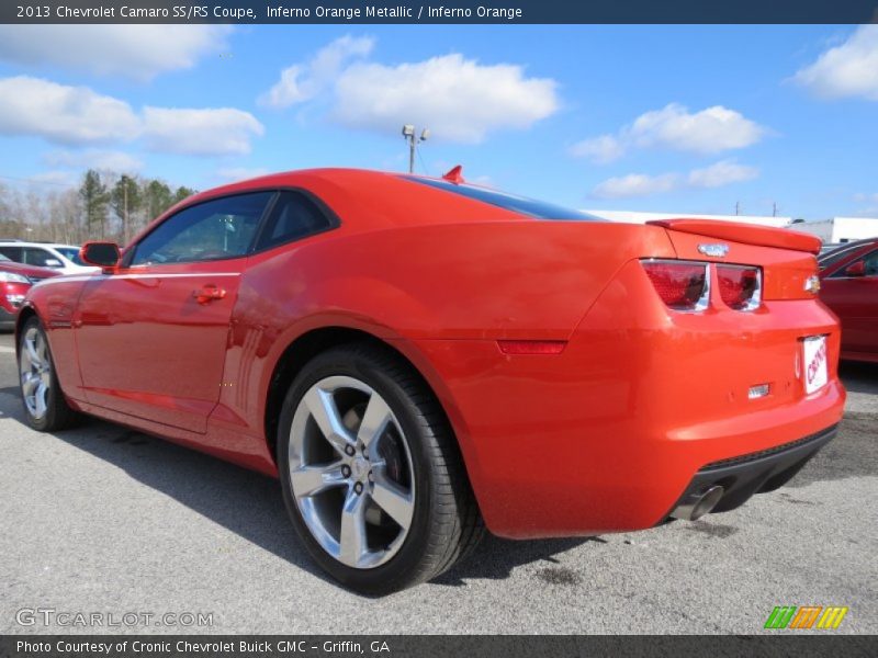  2013 Camaro SS/RS Coupe Inferno Orange Metallic