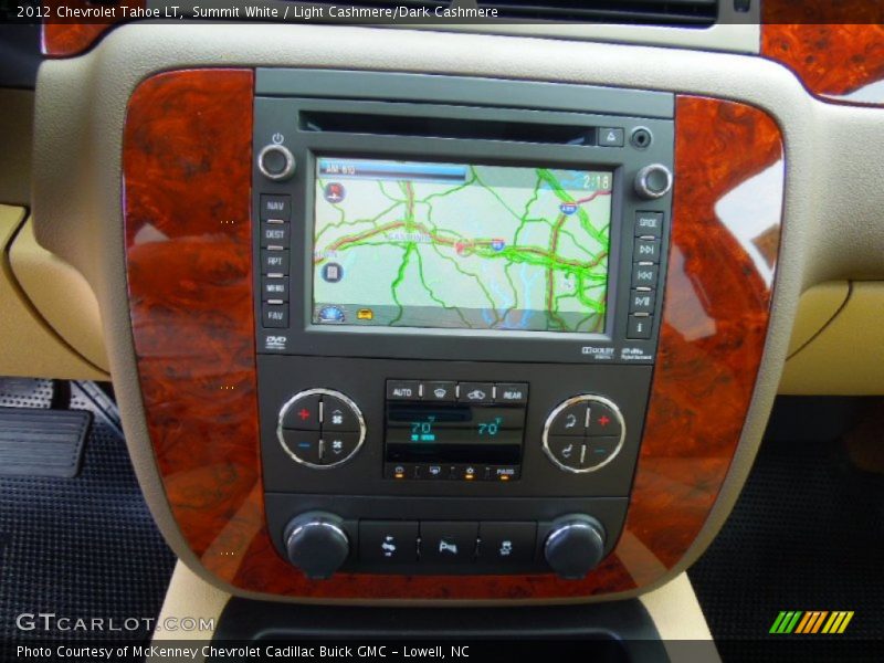 Navigation of 2012 Tahoe LT