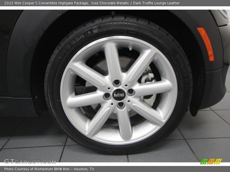 Iced Chocolate Metallic / Dark Truffle Lounge Leather 2013 Mini Cooper S Convertible Highgate Package