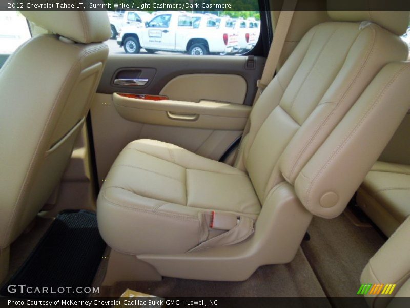 Summit White / Light Cashmere/Dark Cashmere 2012 Chevrolet Tahoe LT