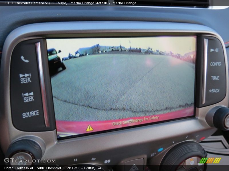 Inferno Orange Metallic / Inferno Orange 2013 Chevrolet Camaro SS/RS Coupe