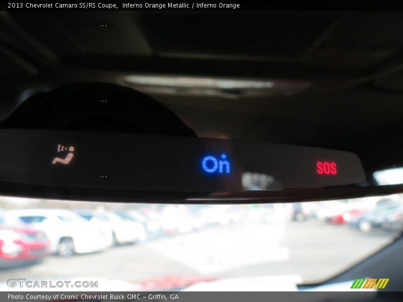 Inferno Orange Metallic / Inferno Orange 2013 Chevrolet Camaro SS/RS Coupe