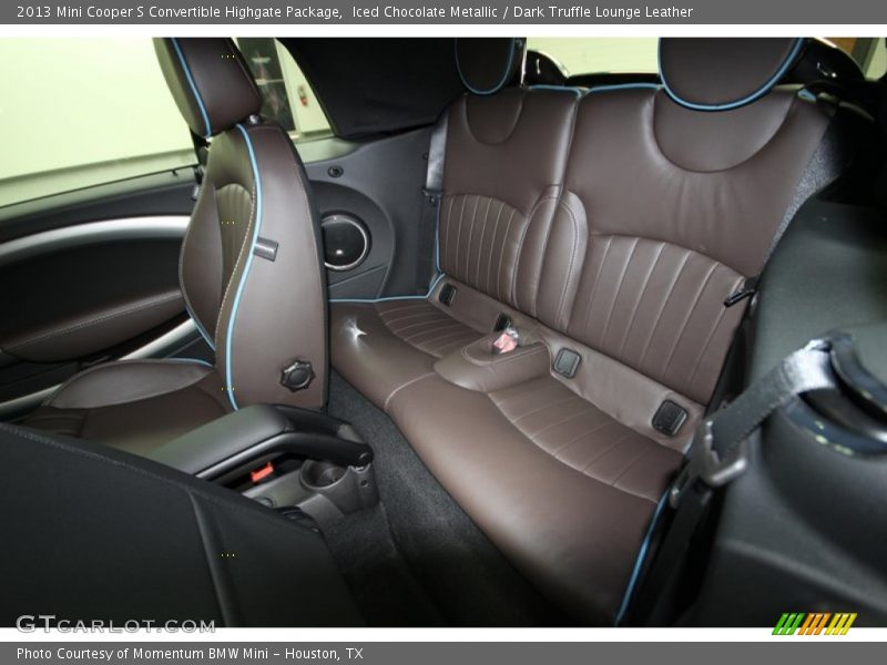 Iced Chocolate Metallic / Dark Truffle Lounge Leather 2013 Mini Cooper S Convertible Highgate Package