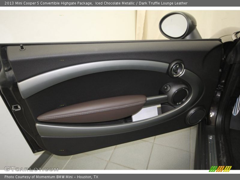 Iced Chocolate Metallic / Dark Truffle Lounge Leather 2013 Mini Cooper S Convertible Highgate Package