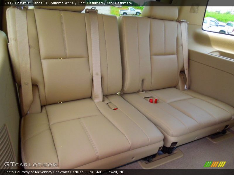 Rear Seat of 2012 Tahoe LT