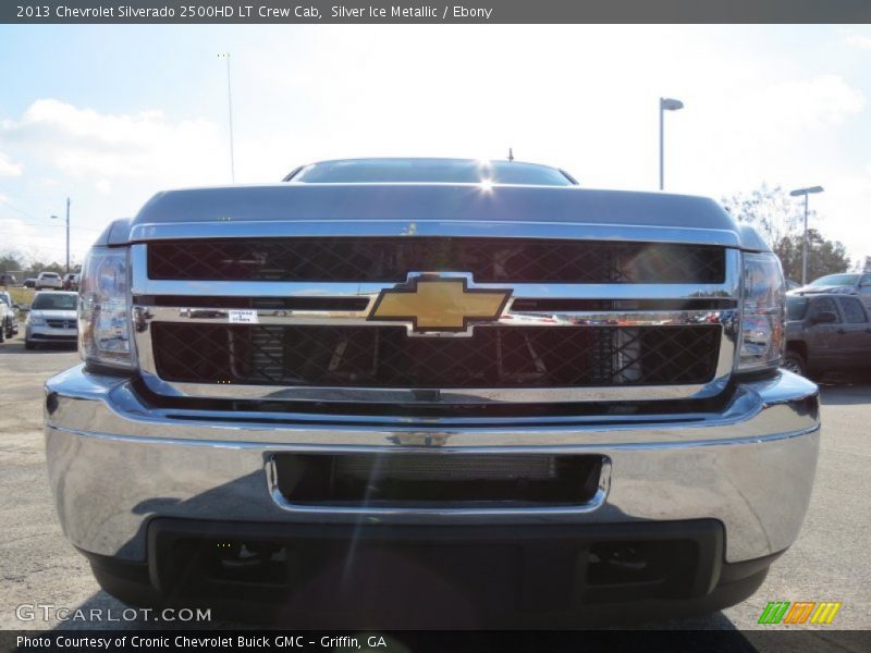 Silver Ice Metallic / Ebony 2013 Chevrolet Silverado 2500HD LT Crew Cab