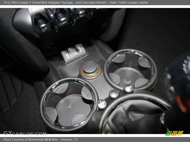 Iced Chocolate Metallic / Dark Truffle Lounge Leather 2013 Mini Cooper S Convertible Highgate Package