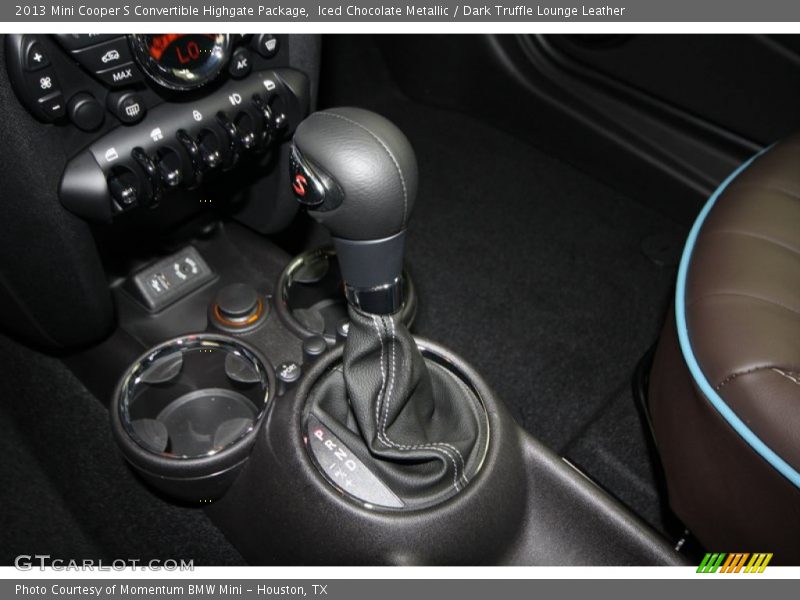 Iced Chocolate Metallic / Dark Truffle Lounge Leather 2013 Mini Cooper S Convertible Highgate Package