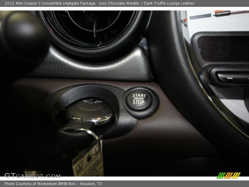 Iced Chocolate Metallic / Dark Truffle Lounge Leather 2013 Mini Cooper S Convertible Highgate Package