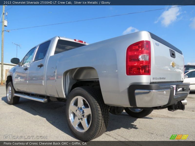Silver Ice Metallic / Ebony 2013 Chevrolet Silverado 2500HD LT Crew Cab