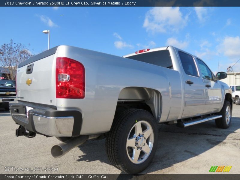 Silver Ice Metallic / Ebony 2013 Chevrolet Silverado 2500HD LT Crew Cab