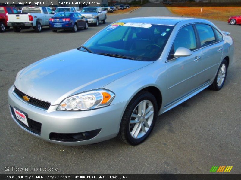 Silver Ice Metallic / Ebony 2012 Chevrolet Impala LTZ