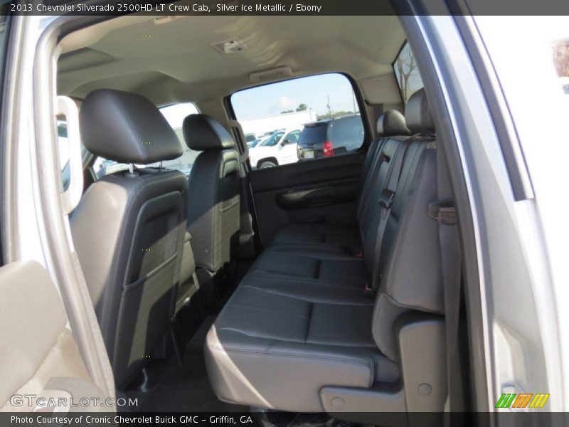Rear Seat of 2013 Silverado 2500HD LT Crew Cab